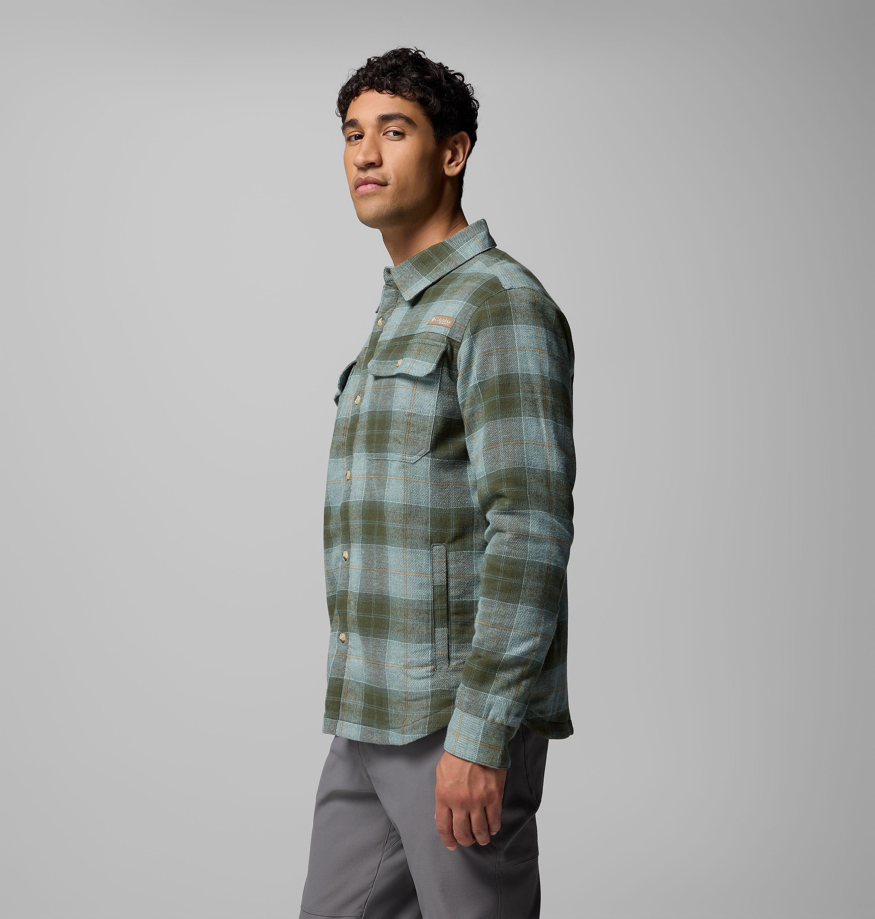Men's Saddle Point Warm Lined Flannel | 337 | S 4