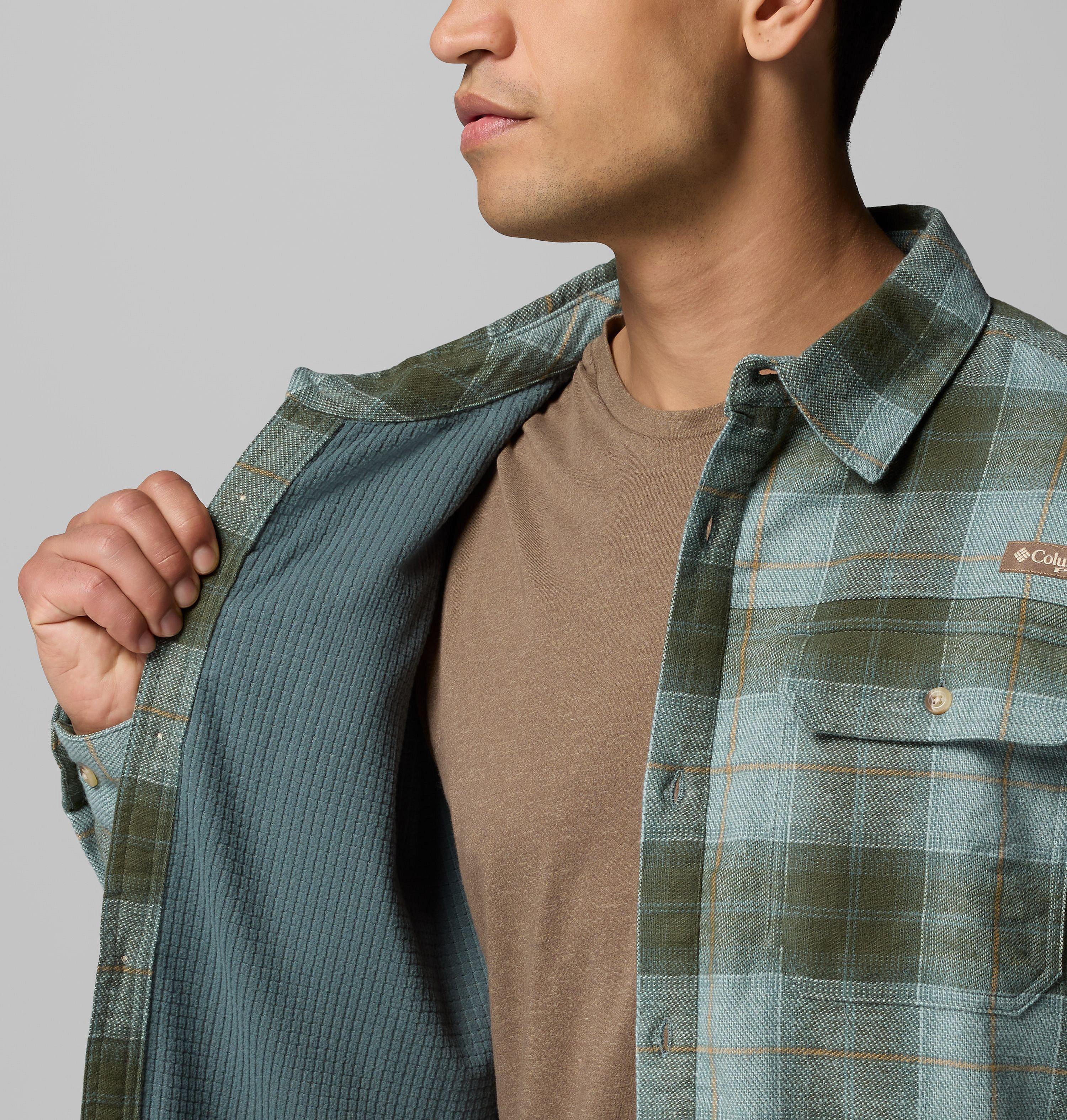 Men's Saddle Point Warm Lined Flannel | 337 | S 6