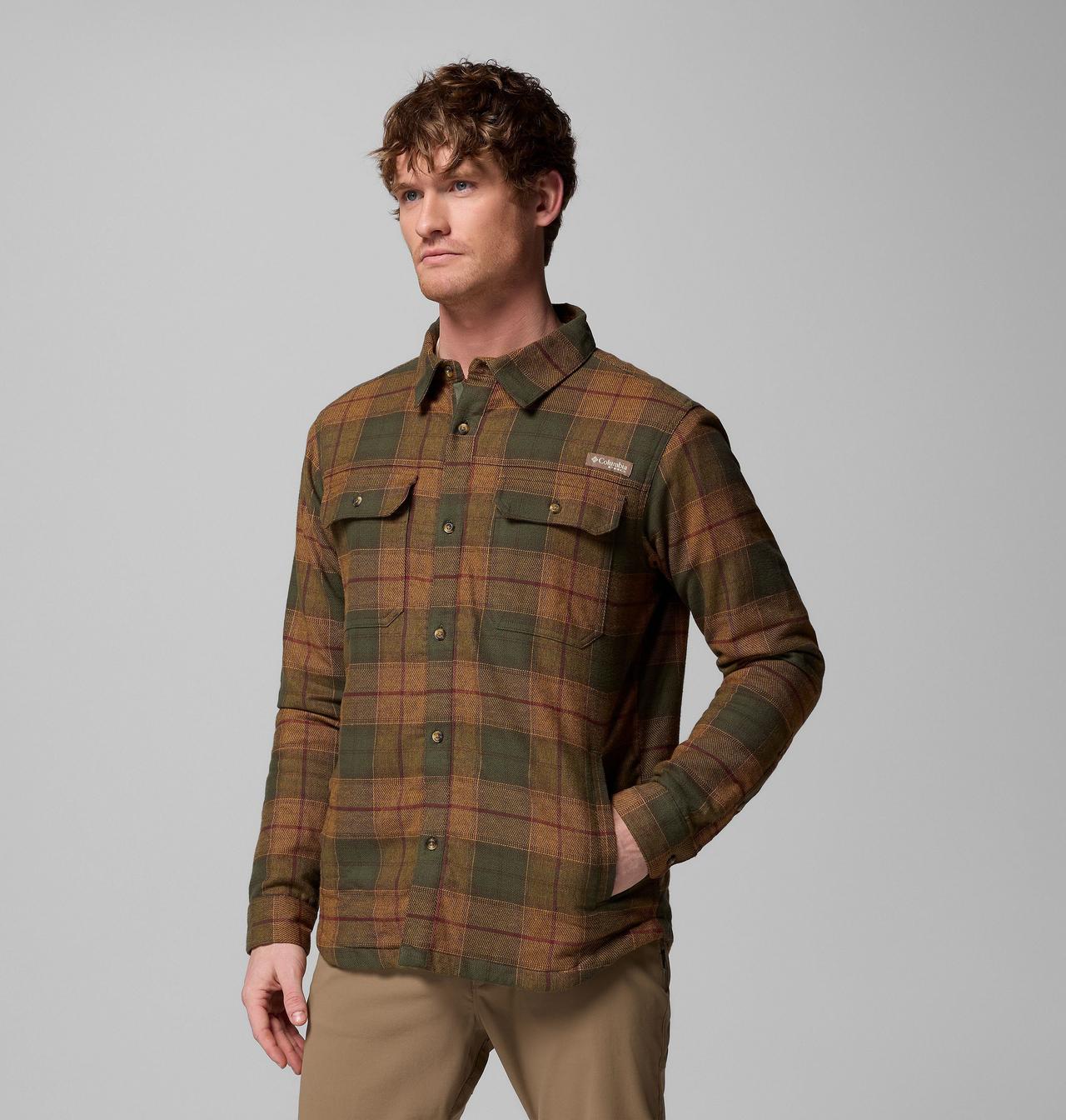 Men's Saddle Point™ Warm Lined Flannel | 347 | L 4