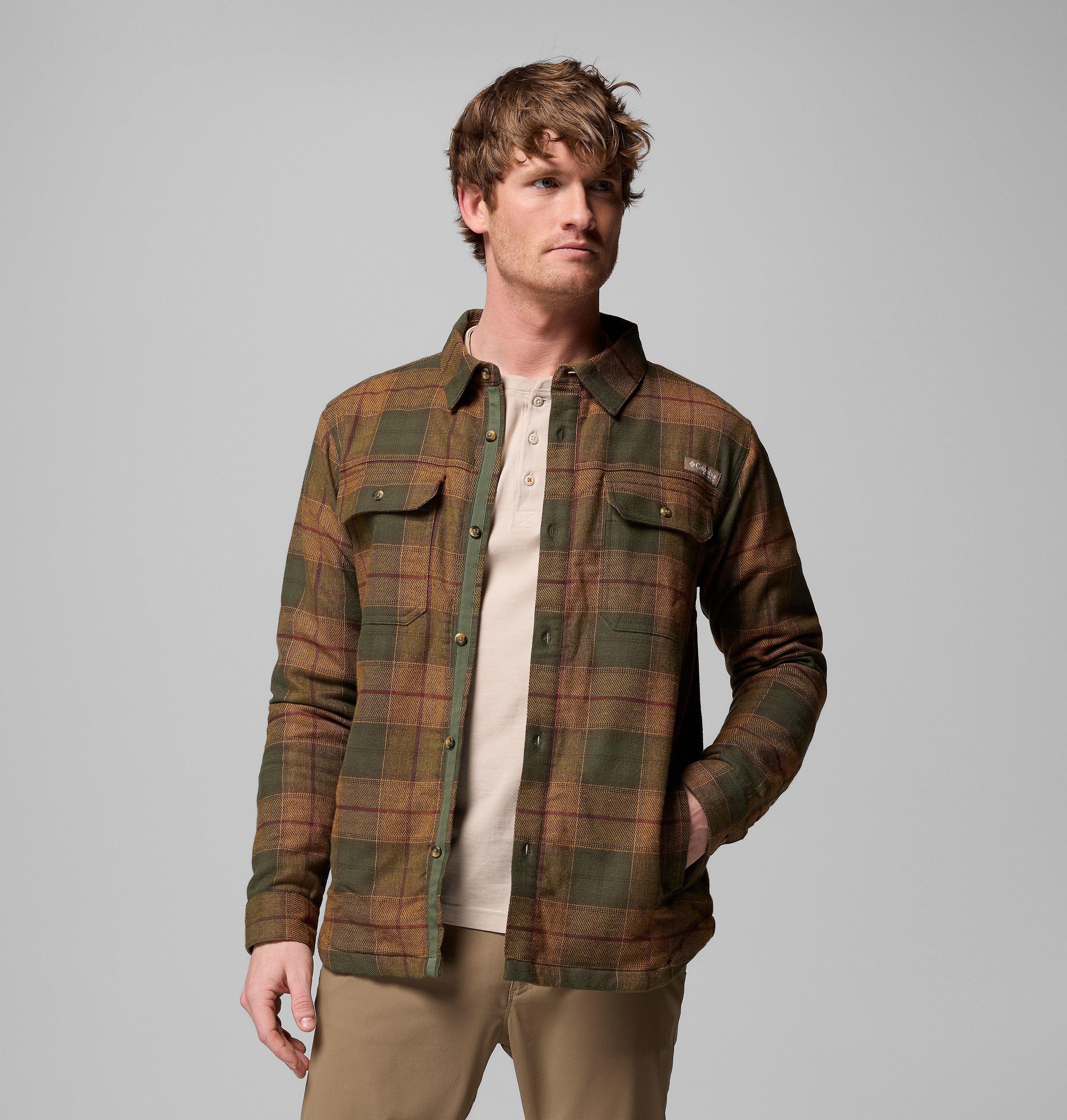 Men's Saddle Point Warm Lined Flannel 5