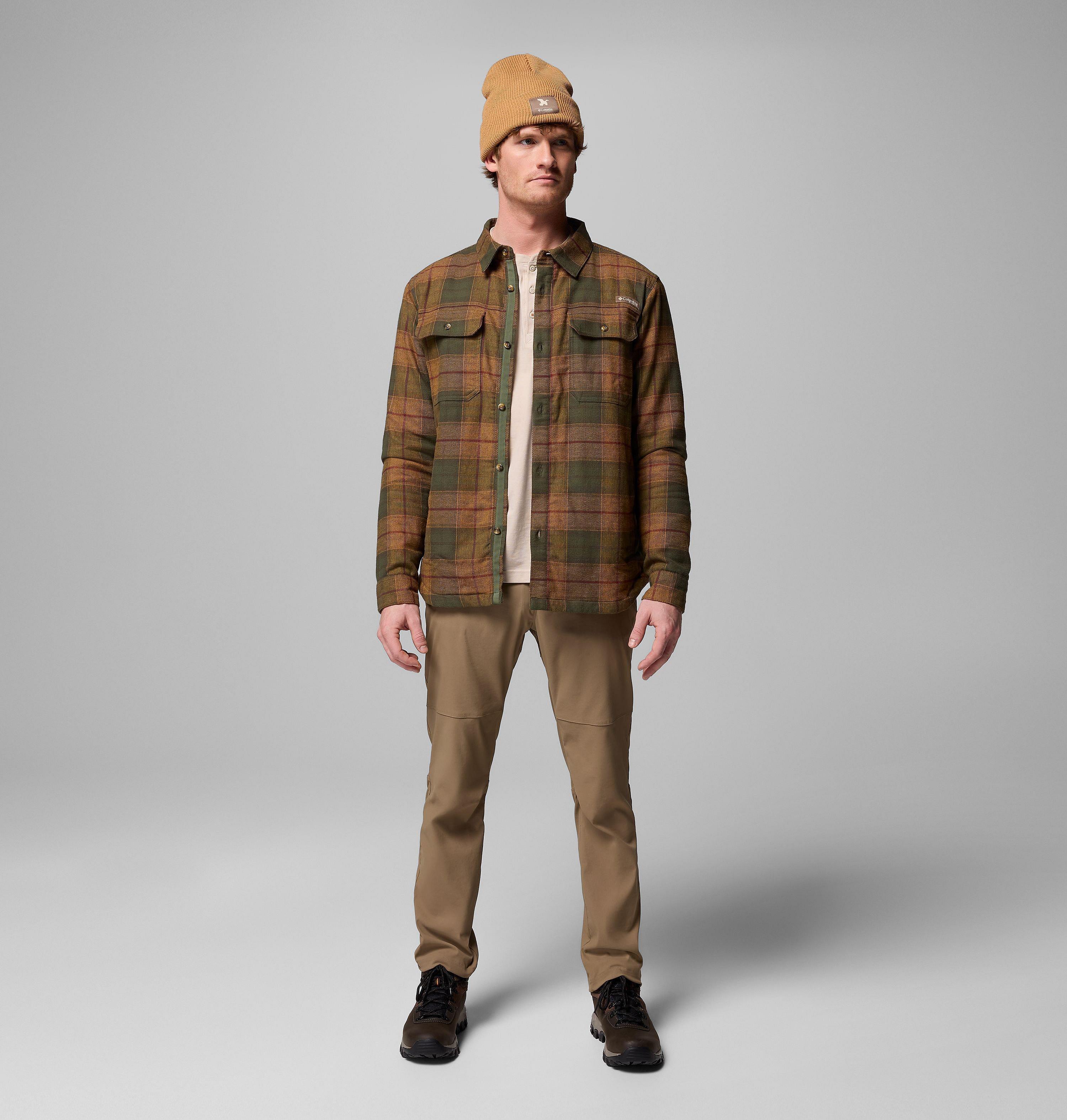 Men's Saddle Point Warm Lined Flannel 2