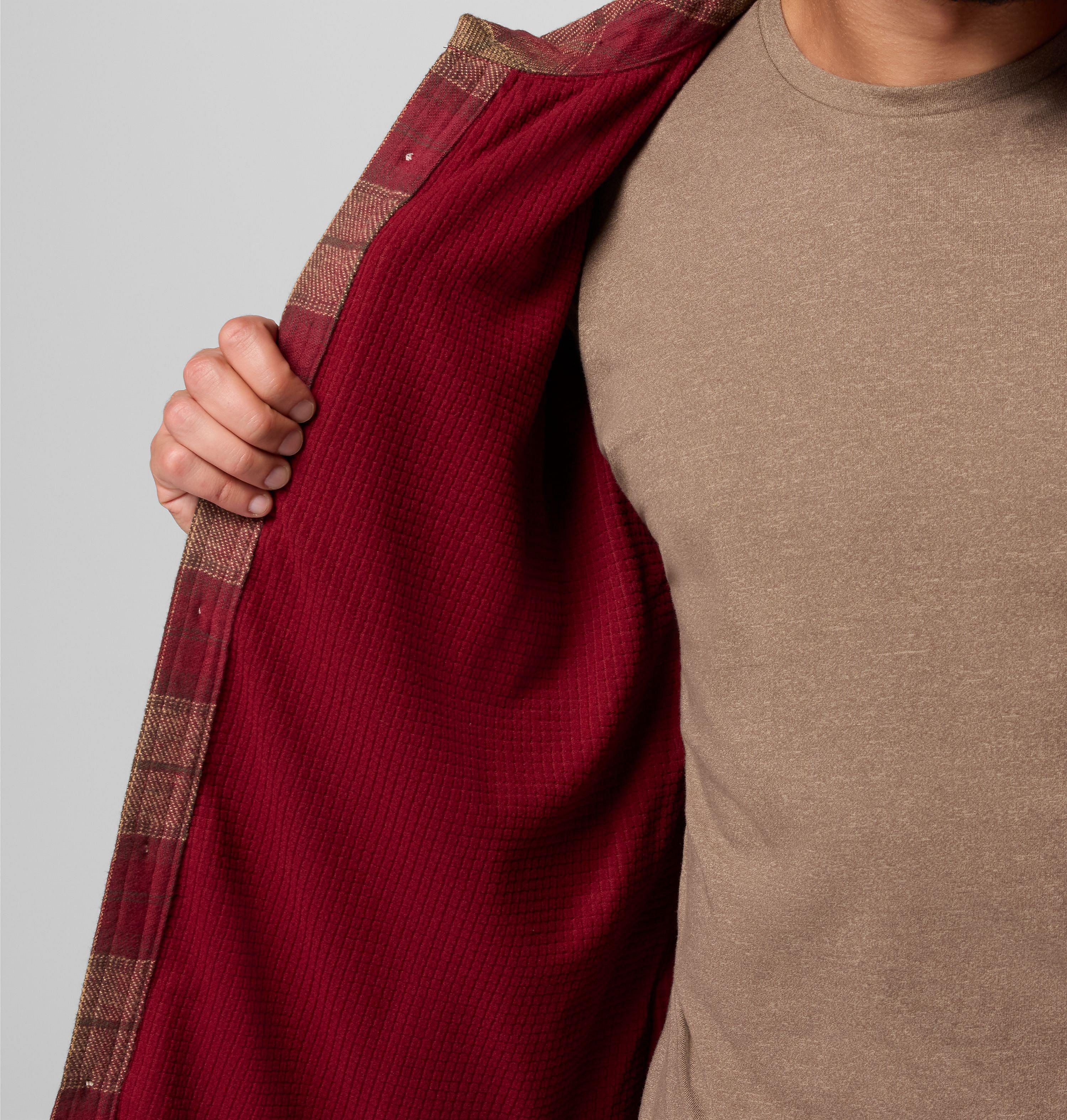 Men's Saddle Point Warm Lined Flannel | 664 | L 7
