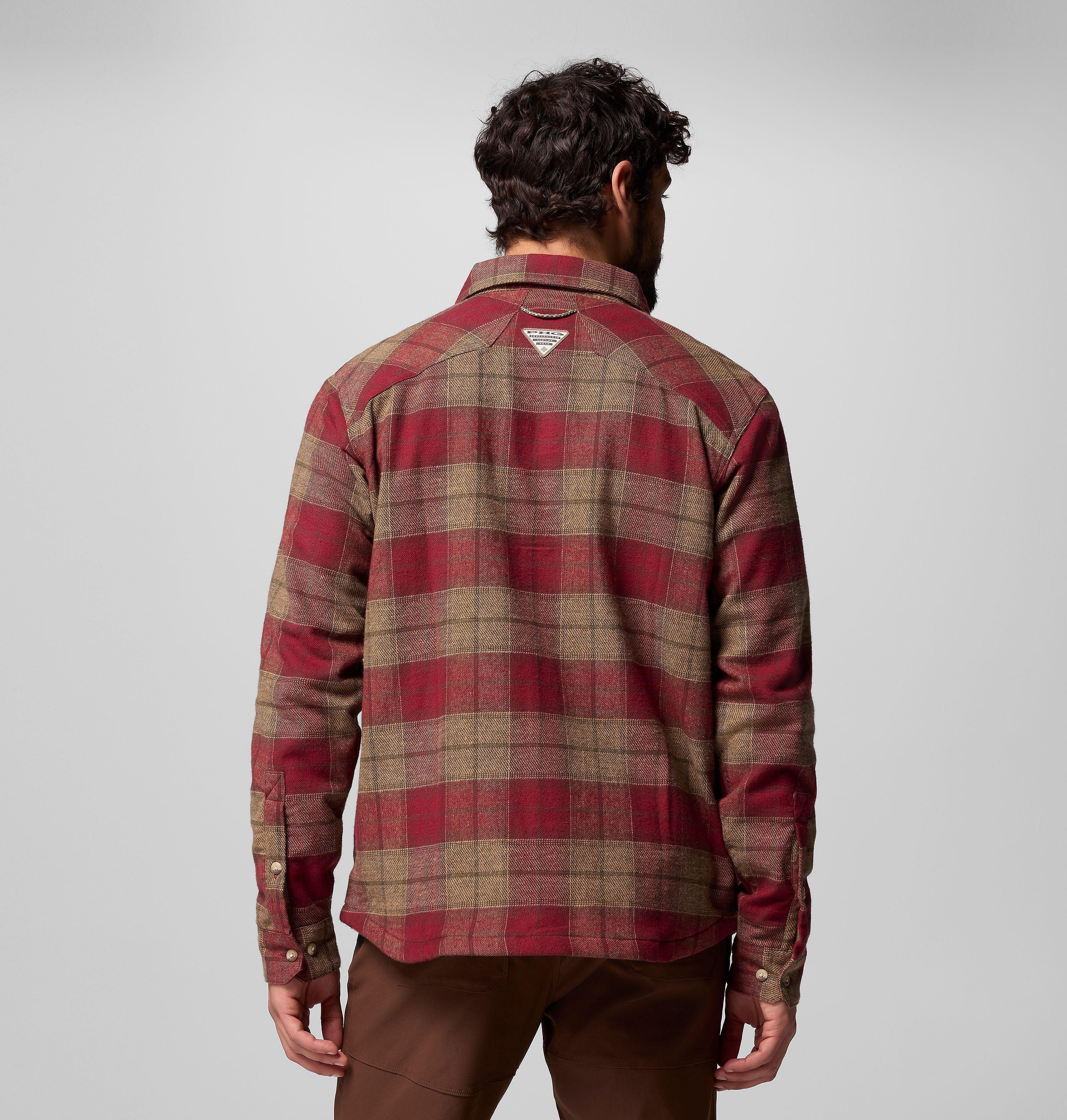 Men's Saddle Point Warm Lined Flannel | 664 | L 3