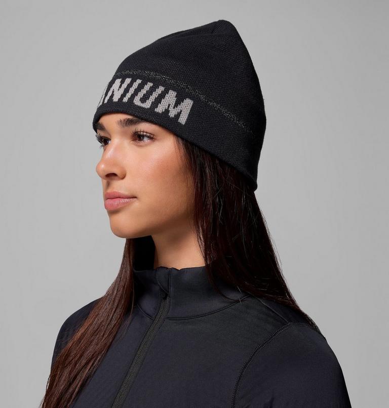 Unisex Columbia Heat III Beanie, Color: Black, Reflective T Spike, image 5