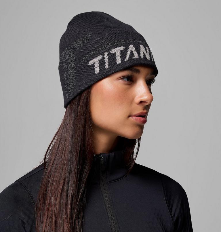 Unisex Columbia Heat III Beanie, Color: Black, Reflective T Spike, image 7