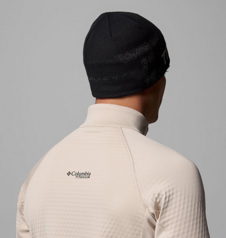 Unisex Columbia Heat III Beanie, Color: Black, Reflective T Spike, image 4