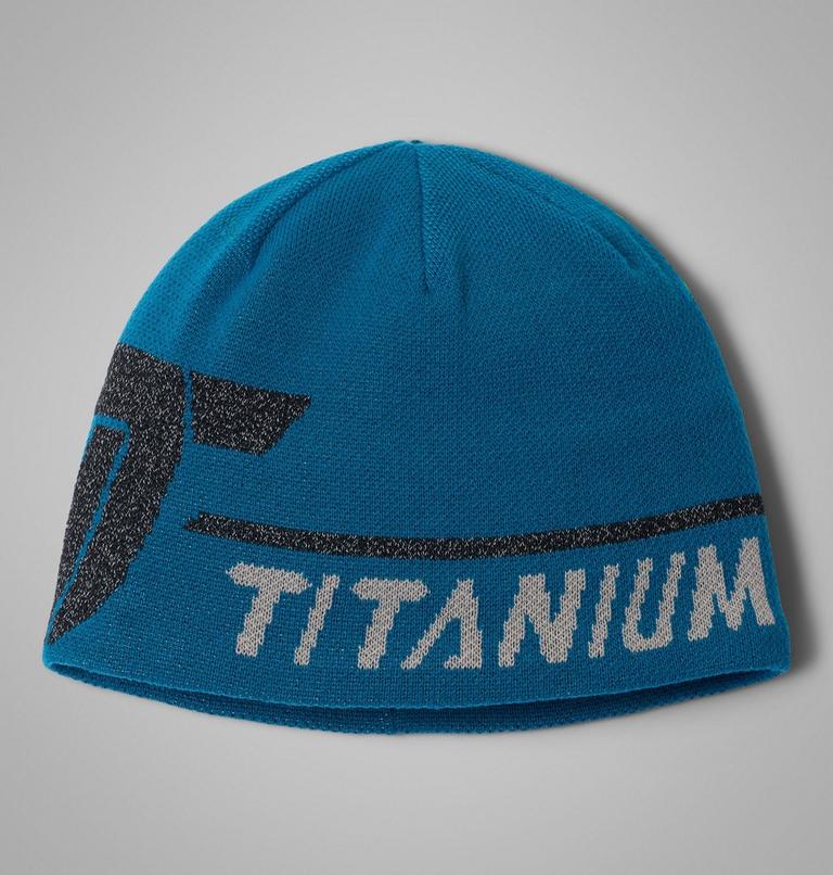 Unisex Columbia Heat III Beanie, Color: Phoenix Blue, Reflective T Spike, image 1