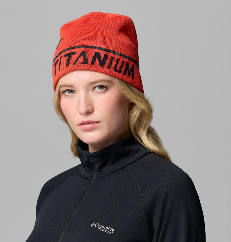 Unisex Columbia Heat III Beanie, Color: Super Sonic, Reflective T spike, image 5