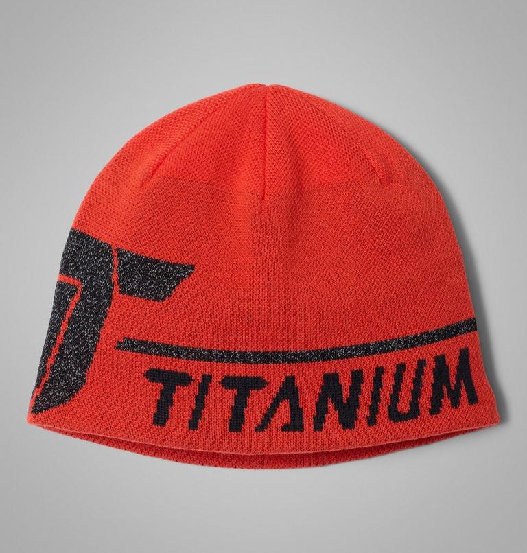 Unisex Columbia Heat III Beanie, Color: Super Sonic, Reflective T spike, image 1