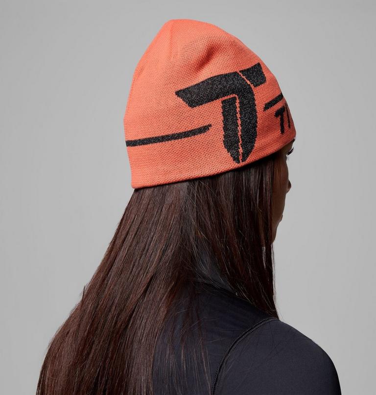 Unisex Columbia Heat III Beanie, Color: Zing, Reflective T Spike, image 5