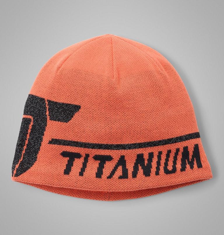 Unisex Columbia Heat III Beanie, Color: Zing, Reflective T Spike, image 1