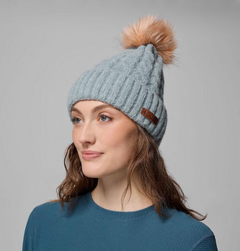 Unisex Winter Blur II Beanie, Color: Crushed Blue, image 5
