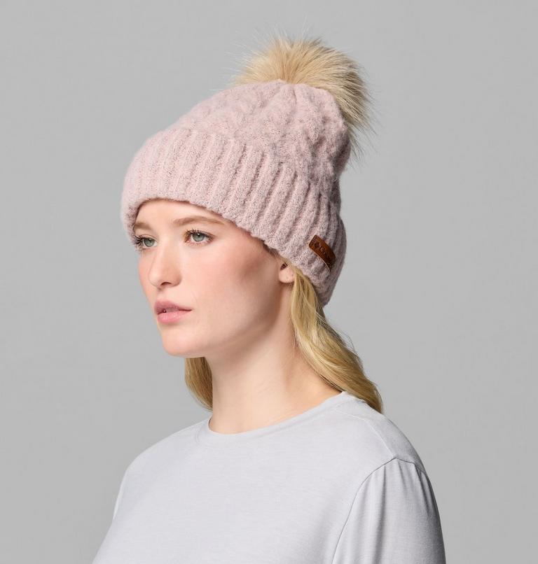 Unisex Winter Blur II Beanie, Color: Mineral Pink, image 3