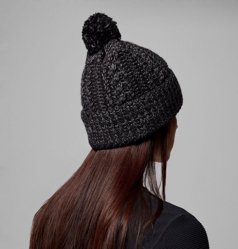 Unisex Cozy Ridge Beanie, Color: Black, City Grey Marled, image 6