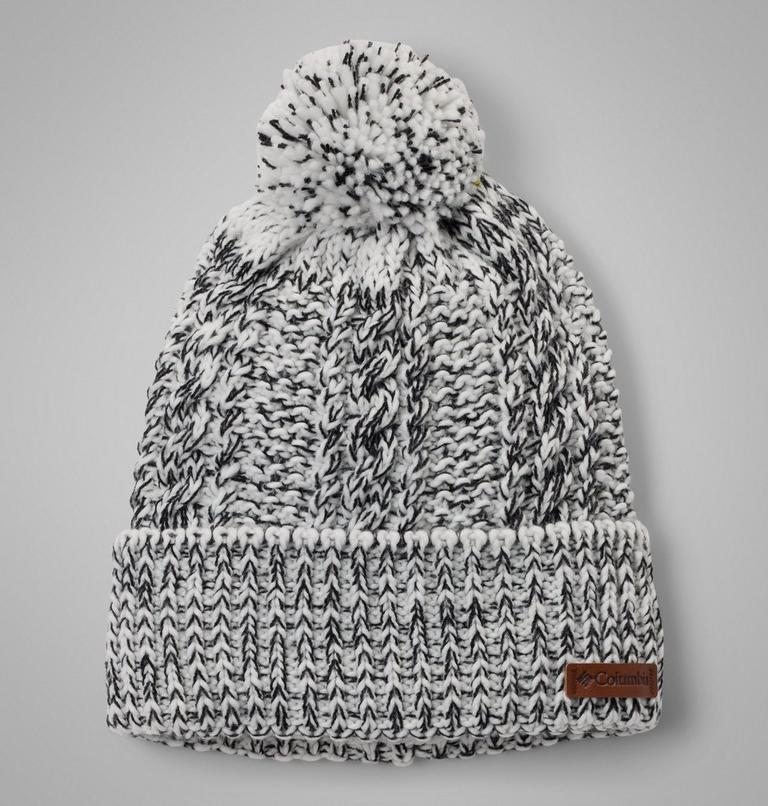 Unisex Cozy Ridge Beanie, Color: Sea Salt, Black Marled, image 1