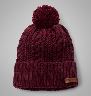 Unisex Cozy Ridge Beanie, Color: Rich Wine, Black Marled, image 1