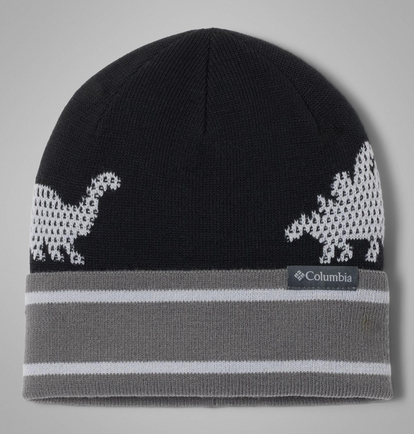 Шапка Columbia Kitterwibbit™ Beanie для малышей, цвет: Чёрный / Серый — фото 1