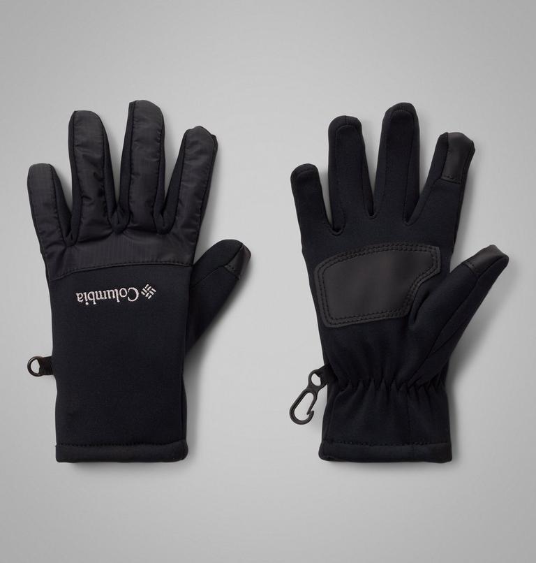 Youth Arctic Crest Gloves, Color: Black, image 1
