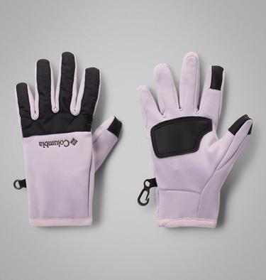 Kids' Arctic Crest Gloves, Color: Lavender Pearl, image 1