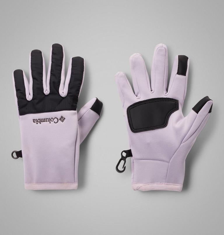 Youth Arctic Crest Gloves, Color: Lavender Pearl, image 1