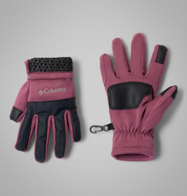 Youth Arctic Crest Gloves, Color: Antique Mauve, image 4