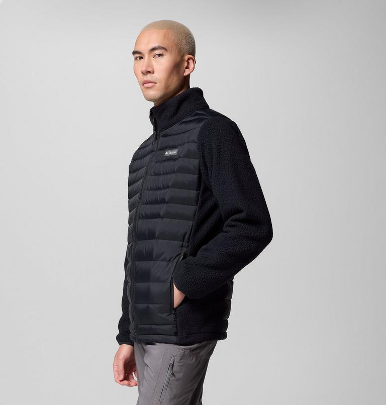 Chaqueta híbrida de plumón Juniper Peak para hombre, Color: Black, image 4