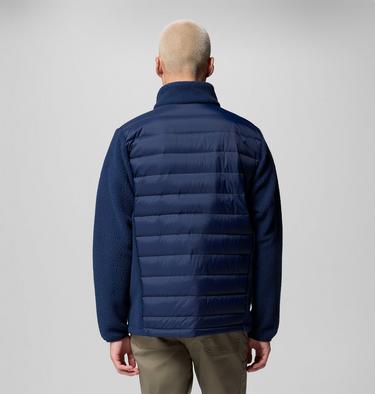 Veste en Duvet Hybride Juniper Peak Homme, Color: Collegiate Navy, image 3