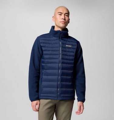 Veste en Duvet Hybride Juniper Peak Homme, Color: Collegiate Navy, image 1