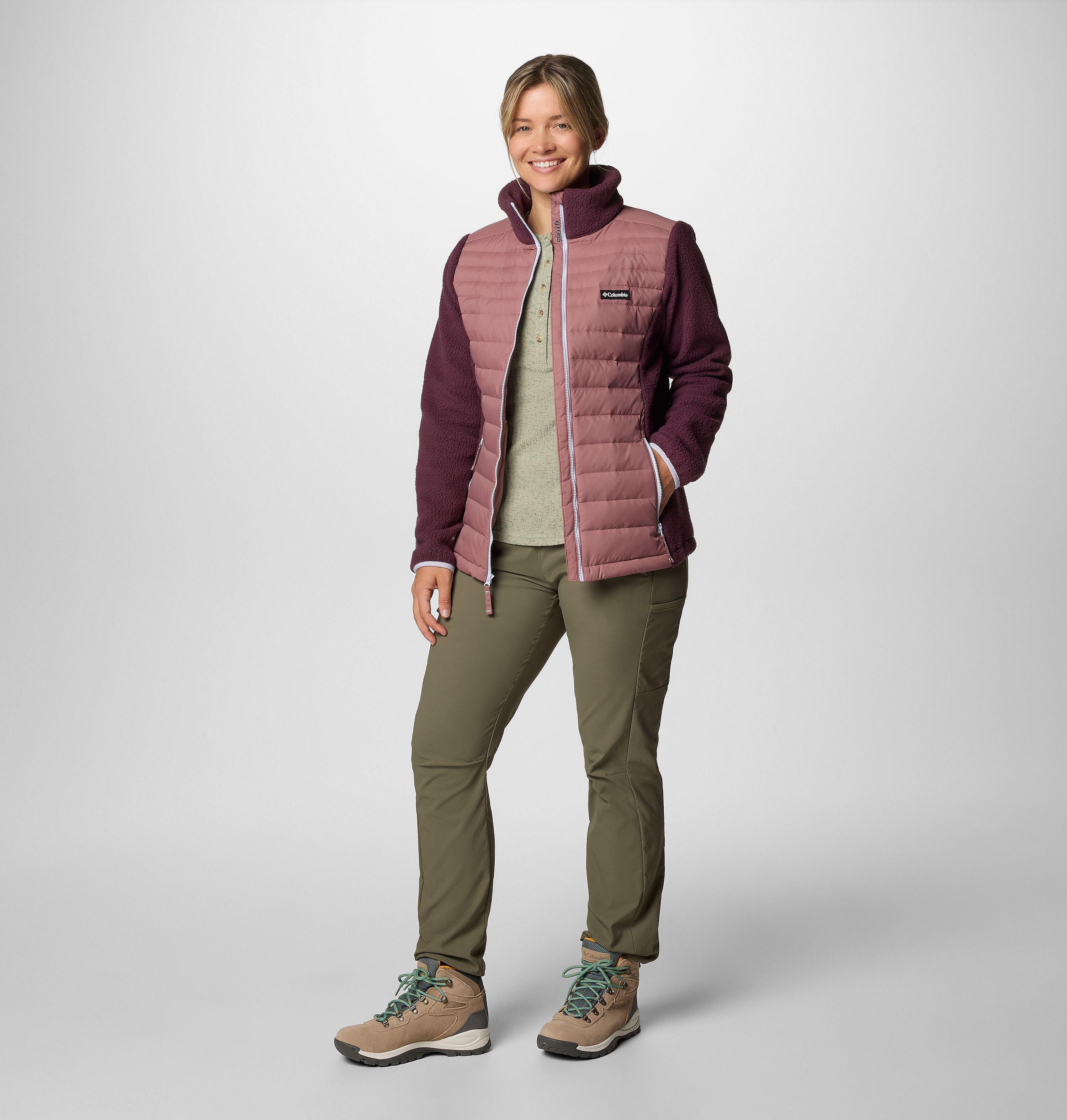 Doudoune Hybride Columbia Juniper Peak Pour Homme - Isolation TurboDown 590, Imperméable Omni-Shield - Taille L, Couleur Rain Forest - 9