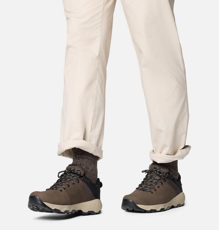 Men's Newton Nimble LTR Waterproof Shoe, Color: Tundra, Black, image 9