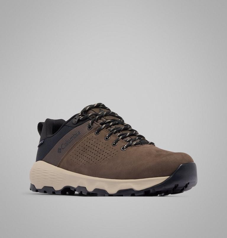 Men's Newton Nimble LTR Waterproof Shoe, Color: Tundra, Black, image 3