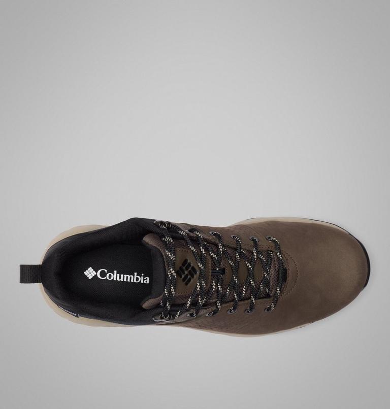 Men's Newton Nimble LTR Waterproof Shoe, Color: Tundra, Black, image 4