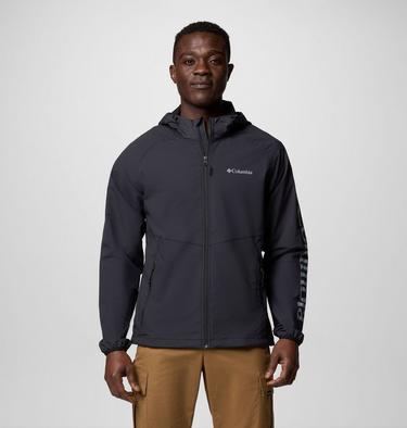 Men's Panther Creek II Hiking Softshell Jacket, Color: Black, image 1
