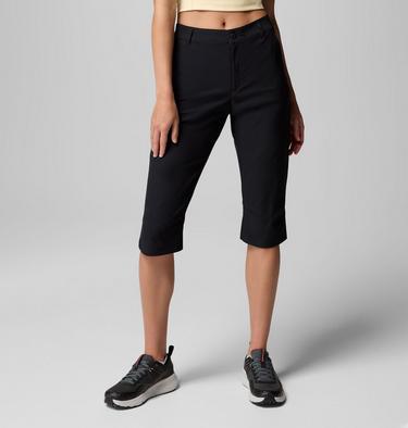 Women's Leslie Falls Knee Hiking Trousers, Color: Black, image 9