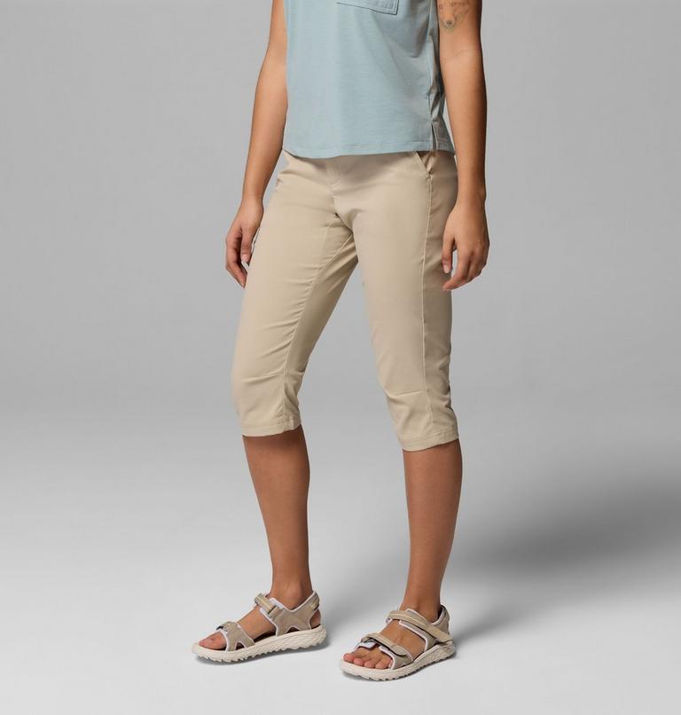 Women's Leslie Falls Knee Hiking Trousers, Color: Ancient Fossil, image 4