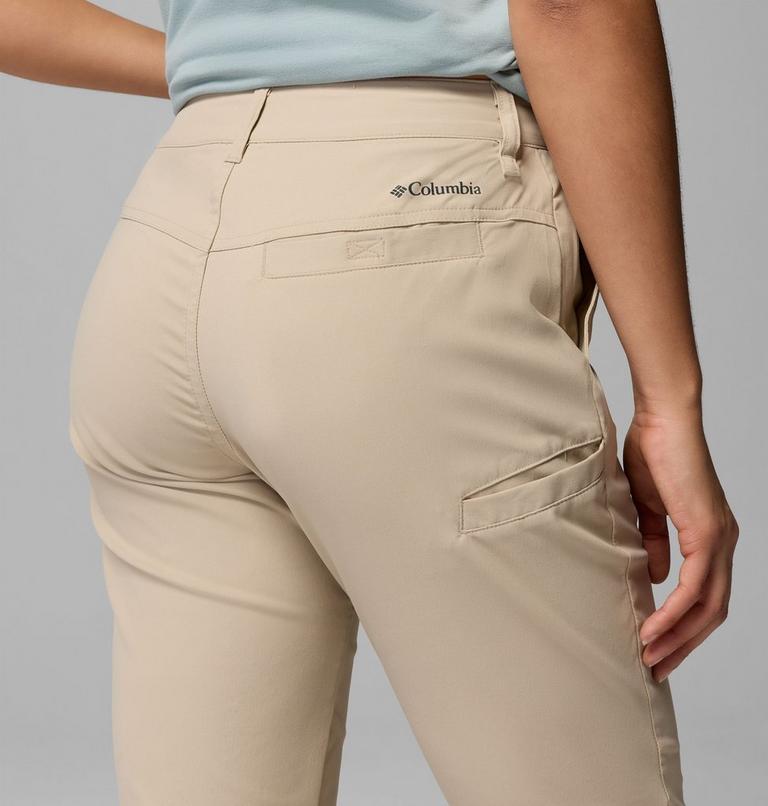 Women's Leslie Falls Knee Hiking Trousers, Color: Ancient Fossil, image 6