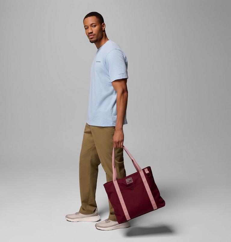 Cottonwood Creek Tote, Color: Rich Wine, Eraser Pink, image 4