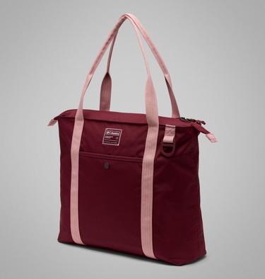 Cottonwood Creek Tote, Color: Rich Wine, Eraser Pink, image 5