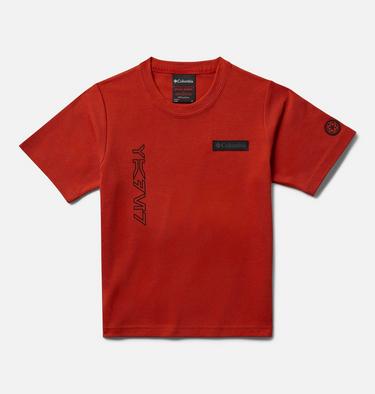 Kids’ Vader Short Sleeve Shirt, Color: Rust Red, image 1