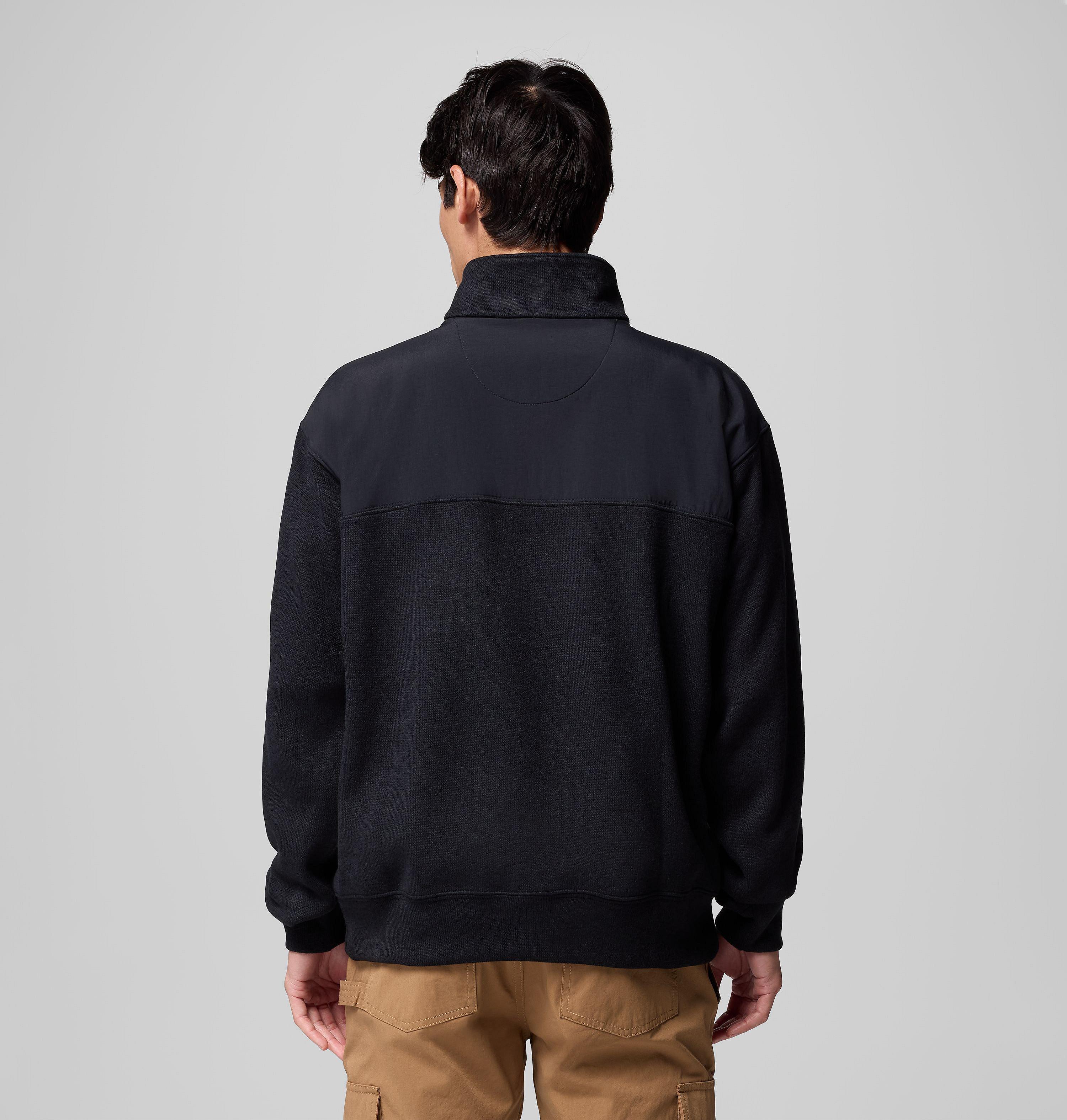 Men's Sweater Weather Relaxed Fit Half Snap Pullover 3