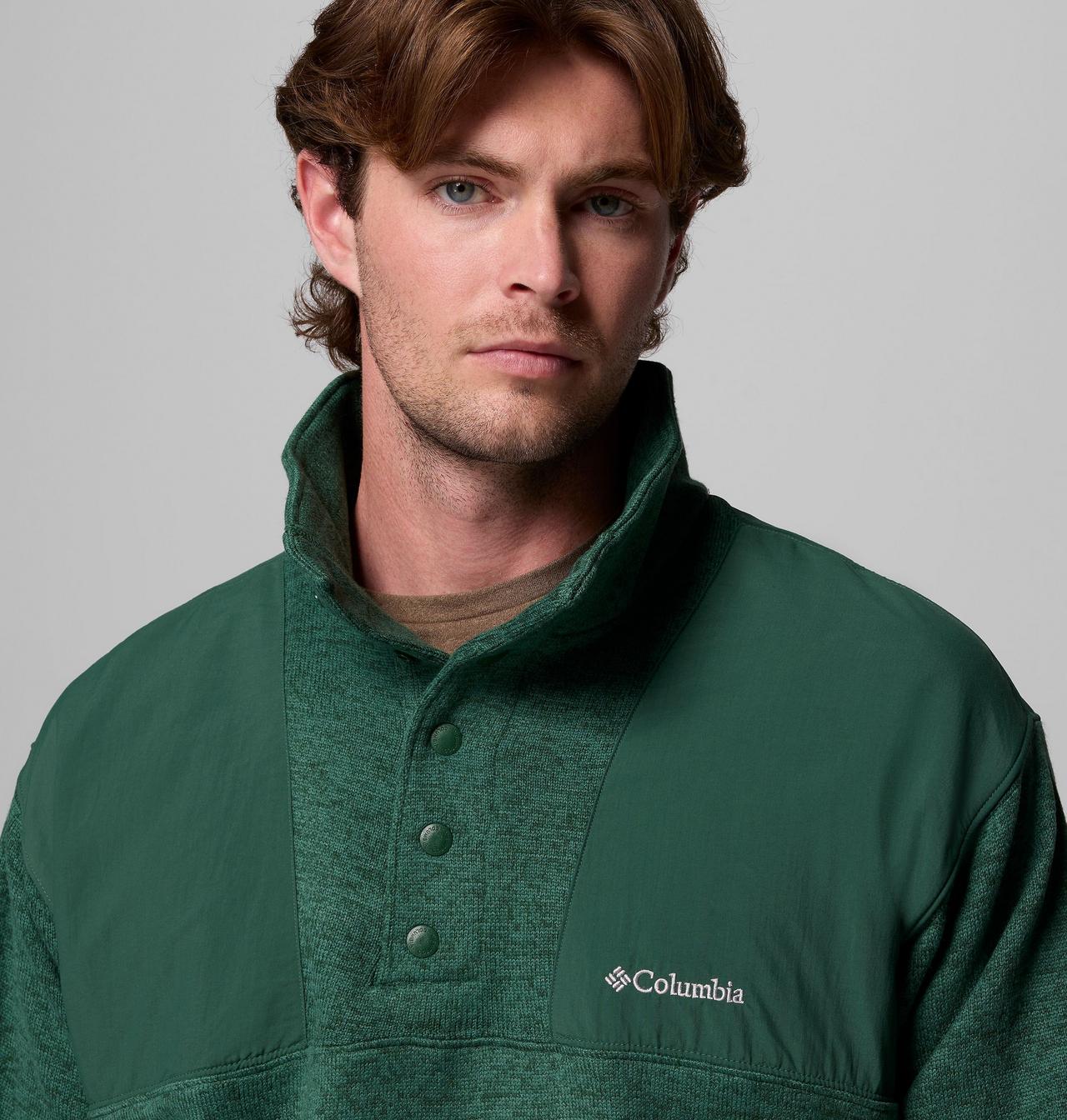Men's Sweater Weather™ Relaxed Fit Half Snap Pullover 6