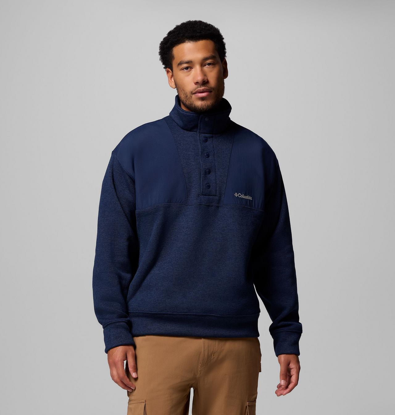 Men's Sweater Weather™ Relaxed Fit Half Snap Pullover 5