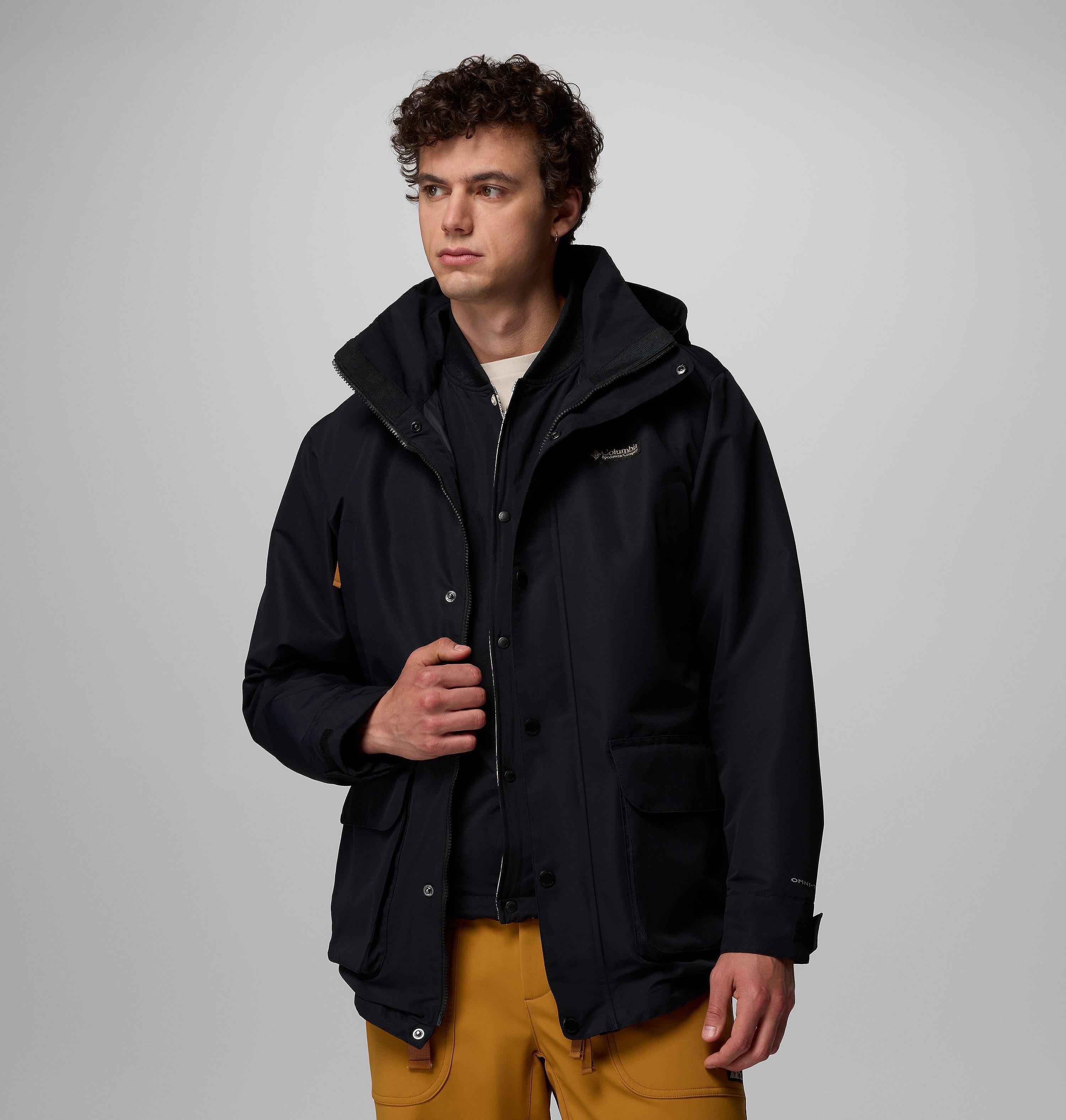 Men's High Cascades Interchange Reversible Bomber Jacket 5