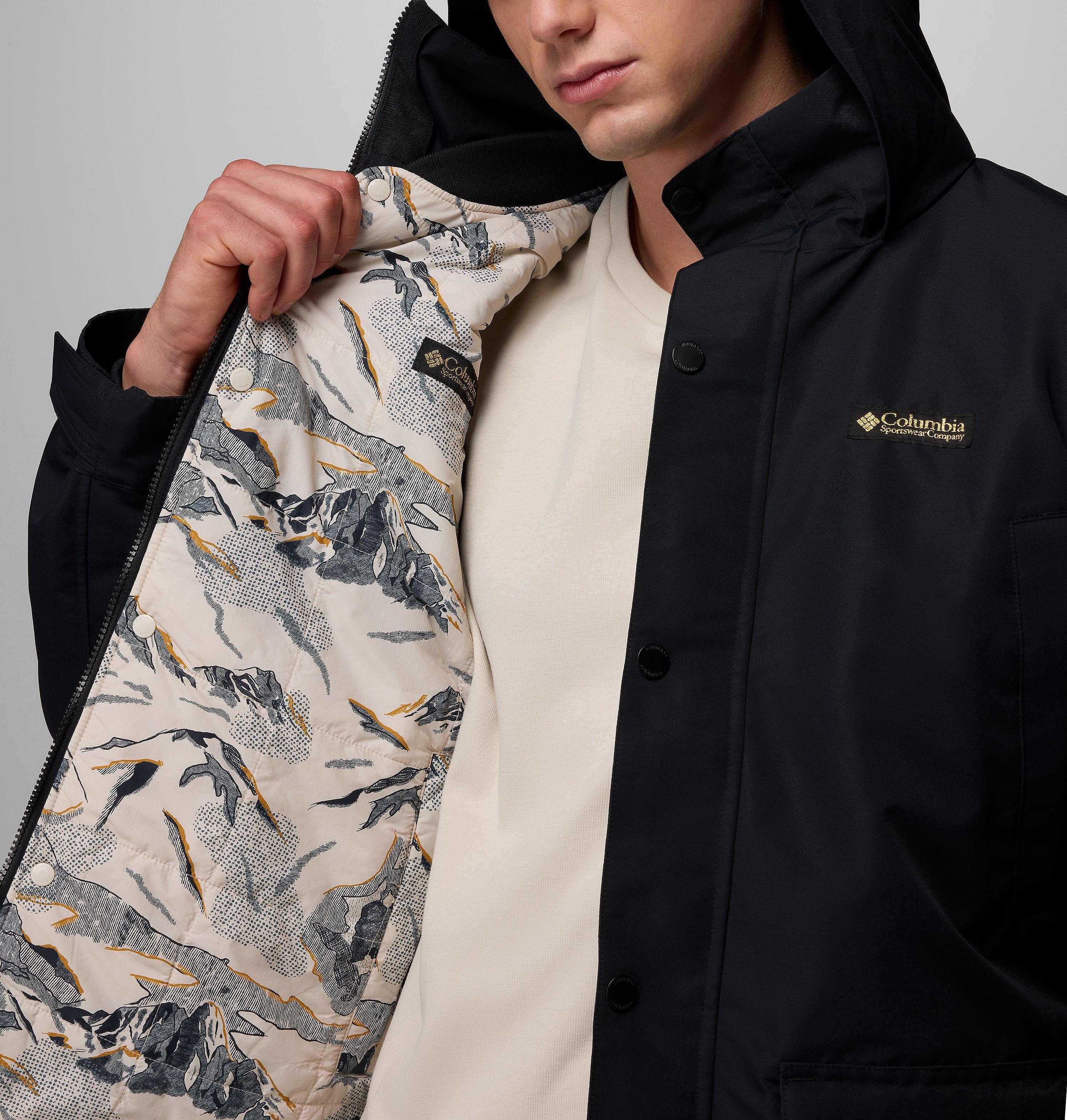 Men's High Cascades Interchange Reversible Bomber Jacket 10