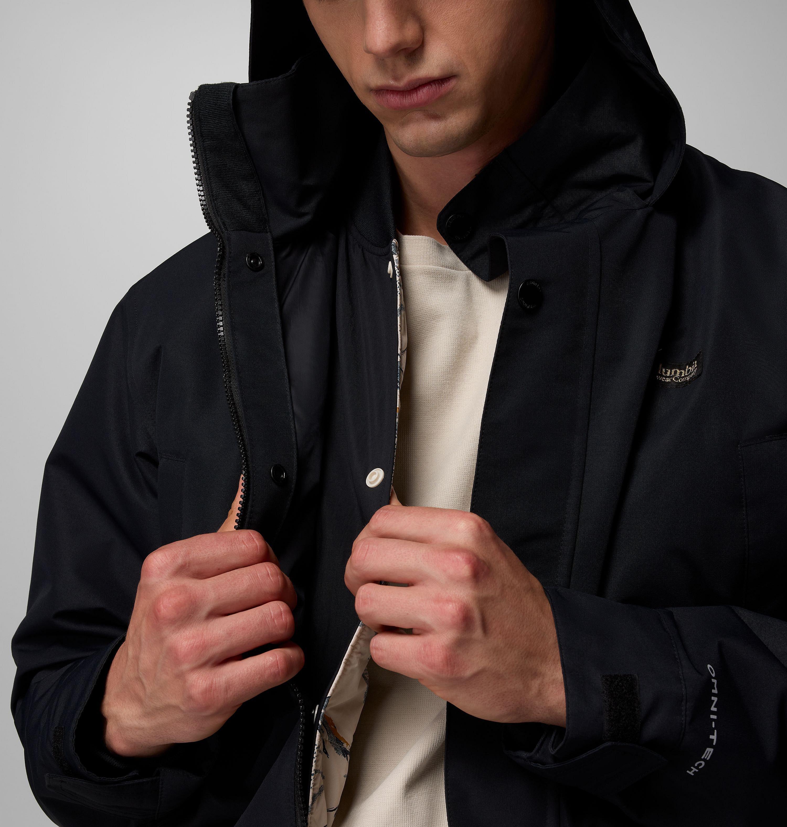 Men's High Cascades Interchange Reversible Bomber Jacket 11