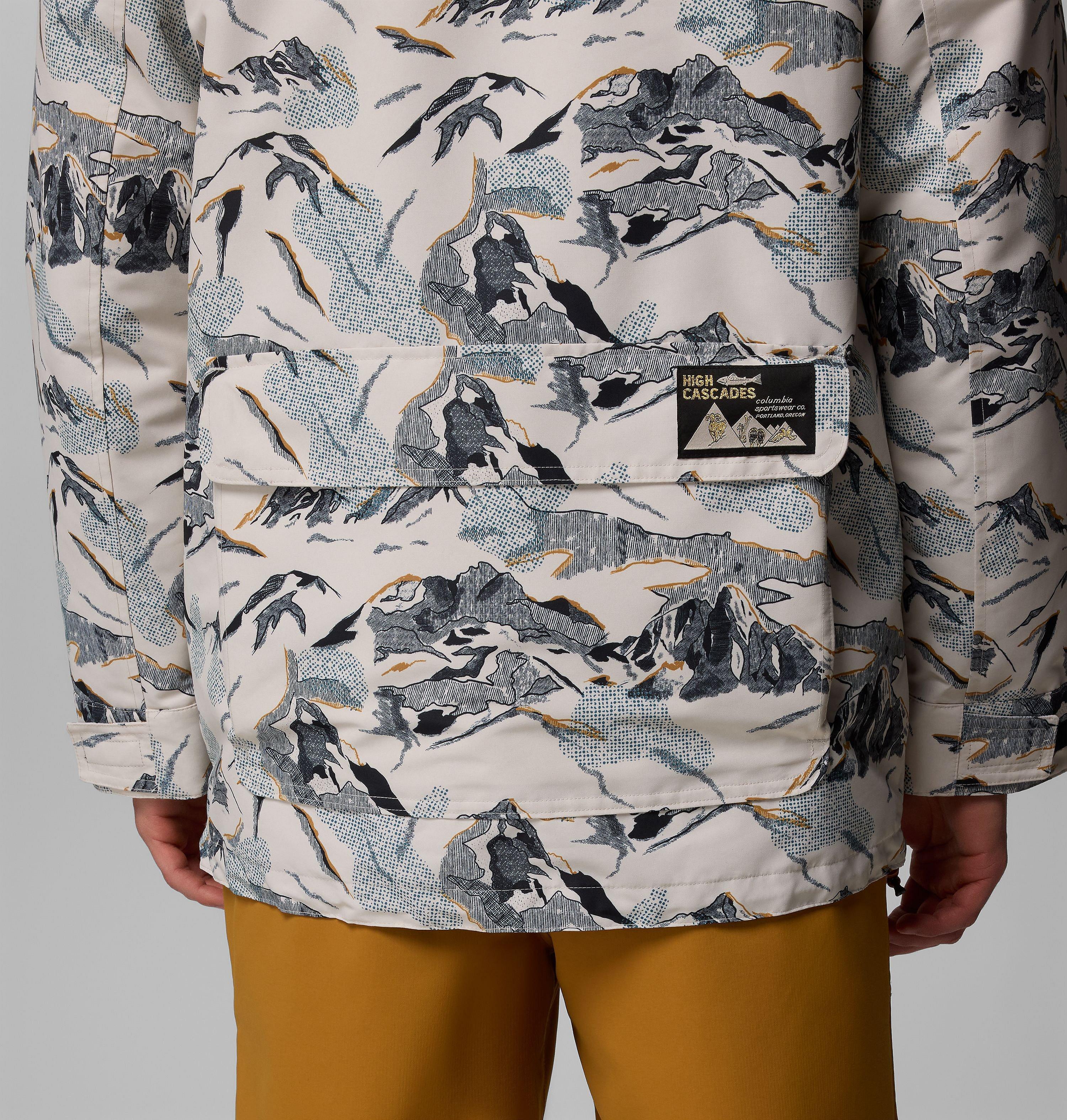 Men's High Cascades Interchange Reversible Bomber Jacket 14