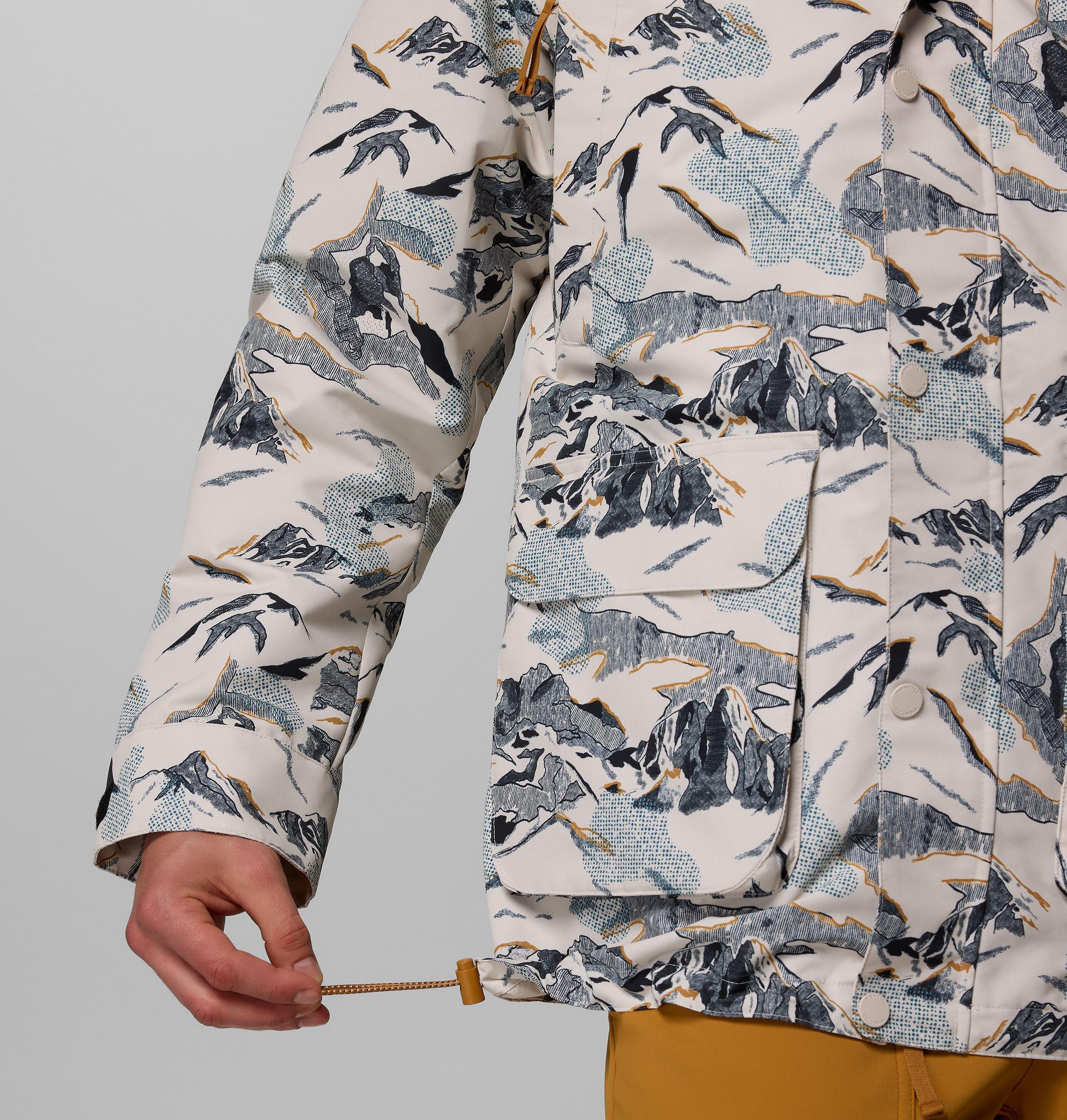 Men's High Cascades Interchange Reversible Bomber Jacket 15