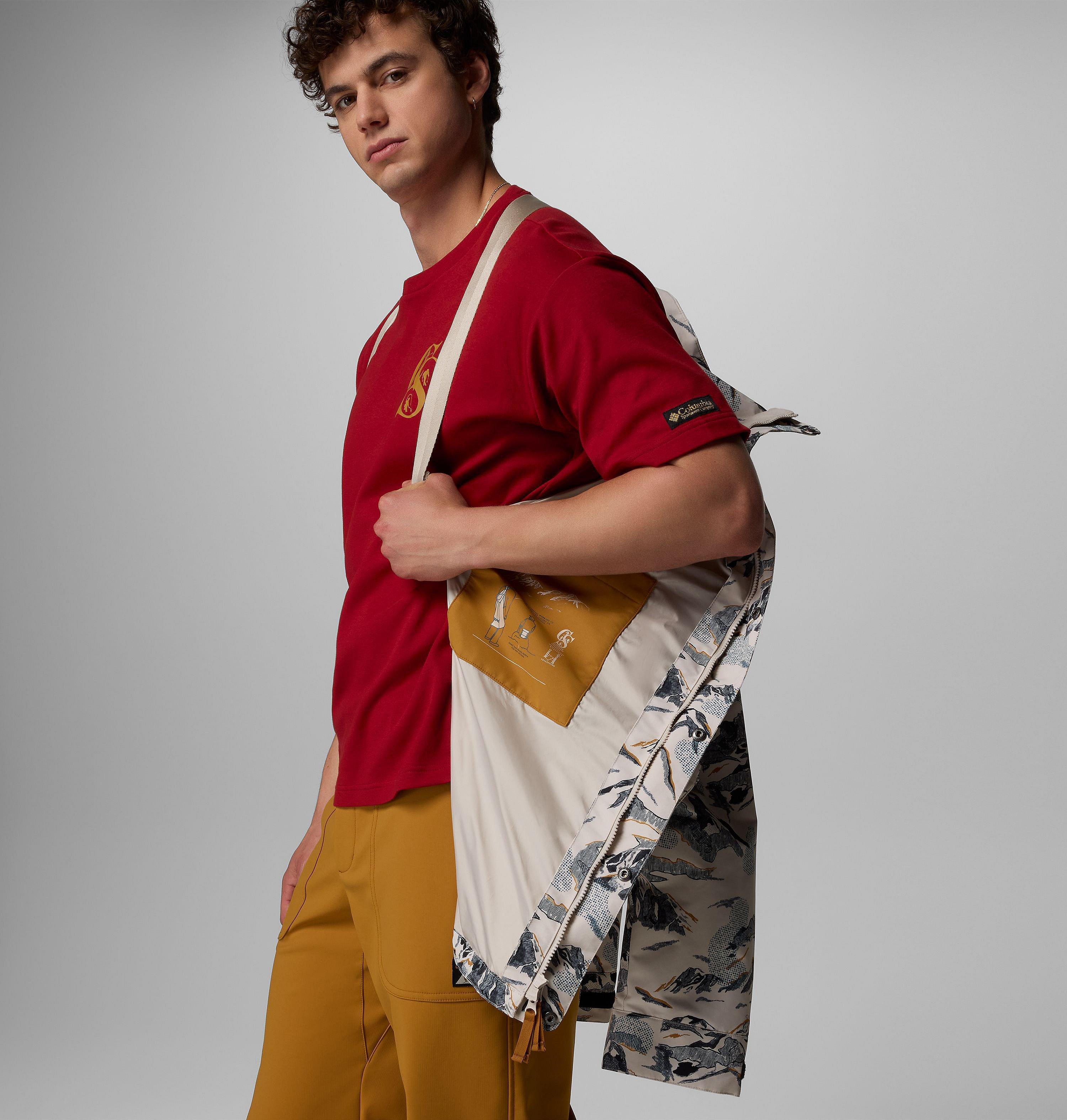Men's High Cascades Interchange Reversible Bomber Jacket 19