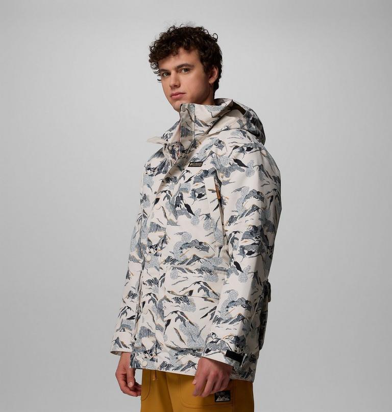Men's High Cascades 3-in-1 Reversible Bomber Jacket, Color: Dark Stone Skylines, image 4