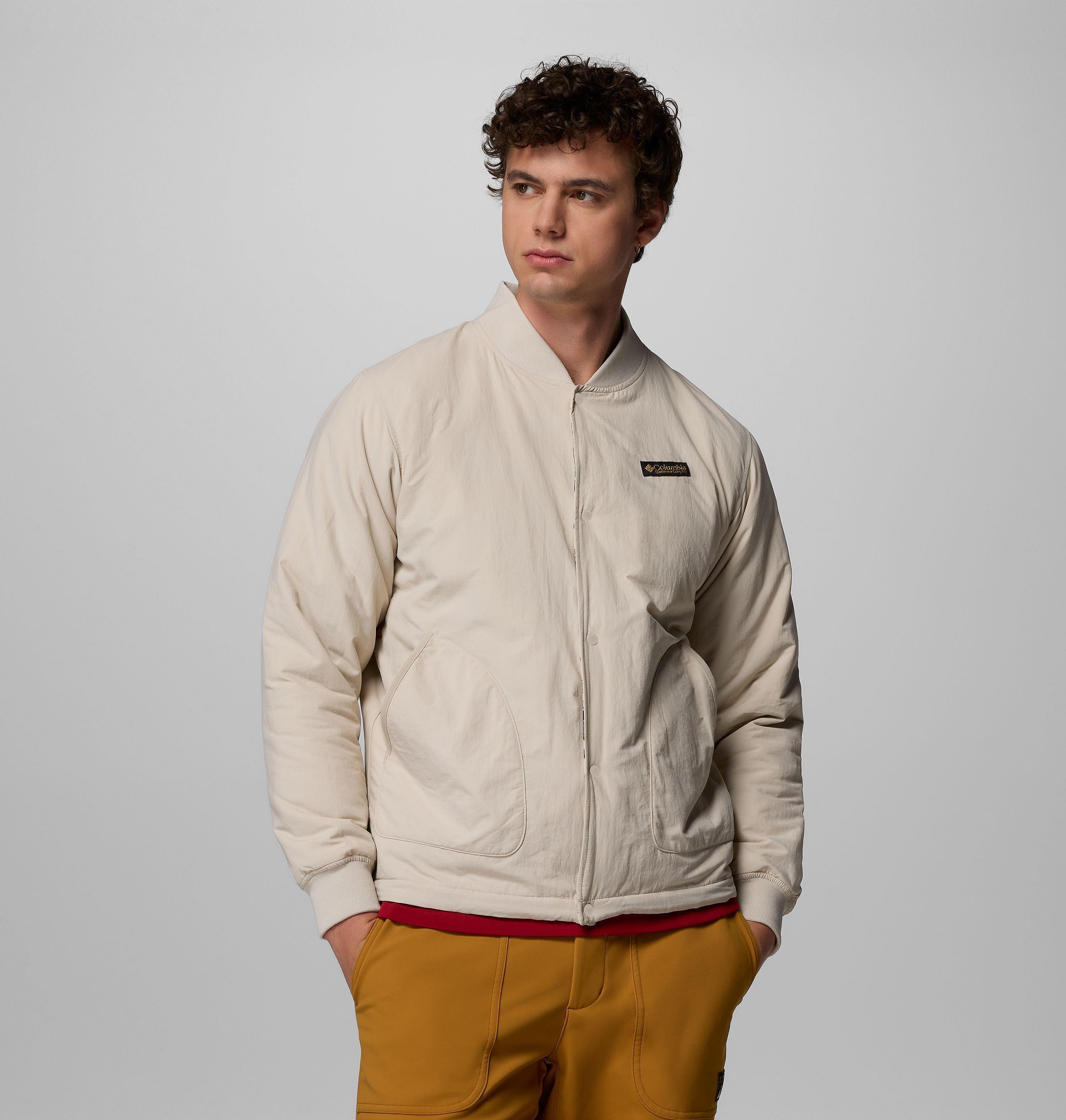 Men's High Cascades Interchange Reversible Bomber Jacket 6